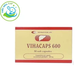 Vihacaps 600 - Hộp 5 vỉ x 10 viên